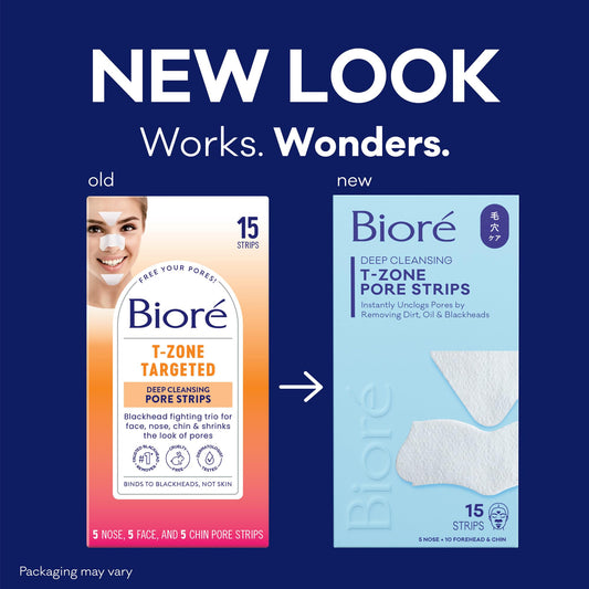 Bioré close-up of strip adhesive texture for stronger blackhead removal