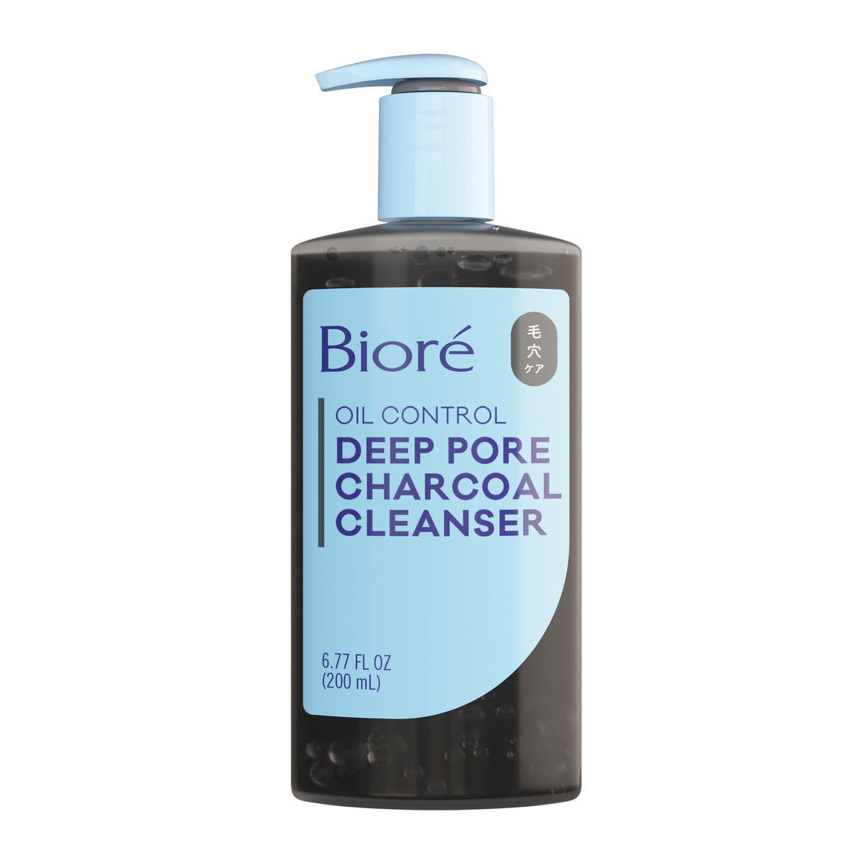 Bioré front packaging showing product and benefits on shelf
