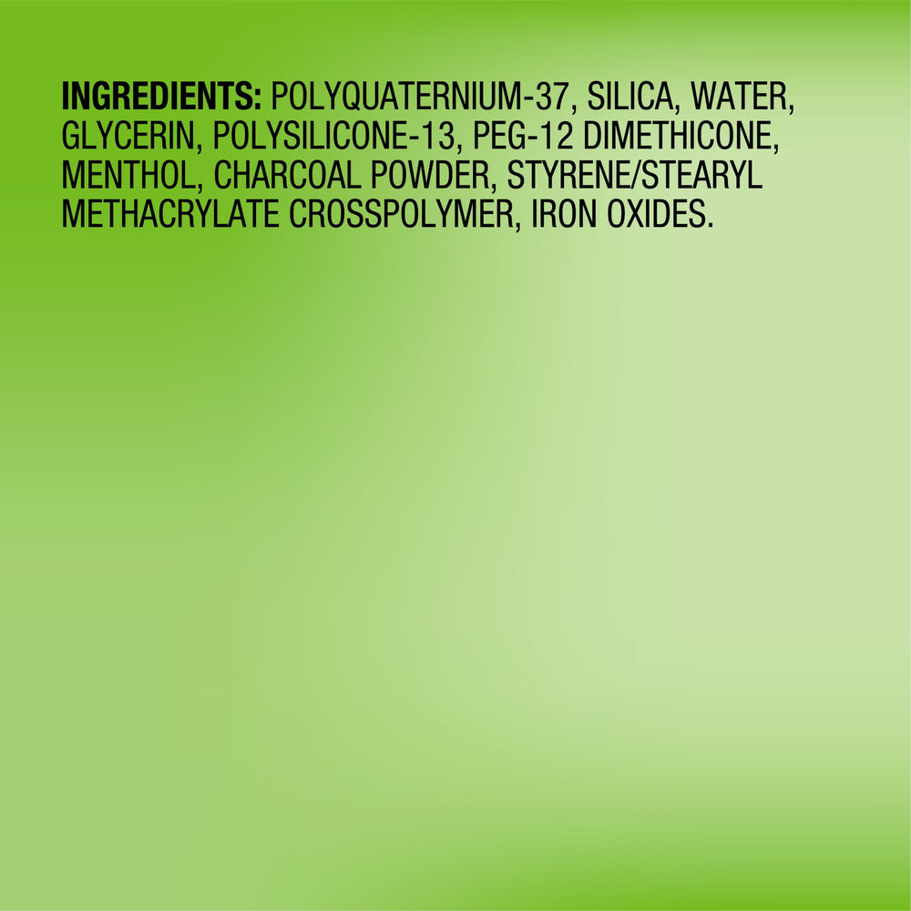 Bioré charcoal ingredient visual illustrating natural charcoal drawing out impurities