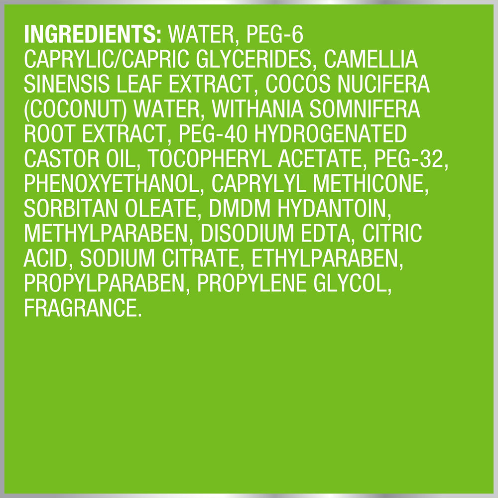Bioré product label close-up highlighting alcohol-free and dermatologist-tested benefit