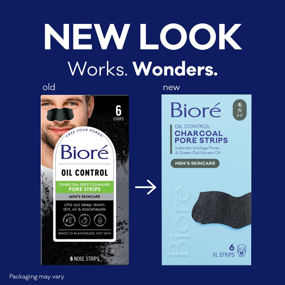 Bioré close-up of strip texture highlighting strong impurity grip