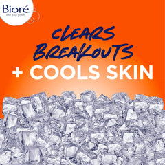 Bioré close-up of foamy texture illustrating cooling, deep-clean feel