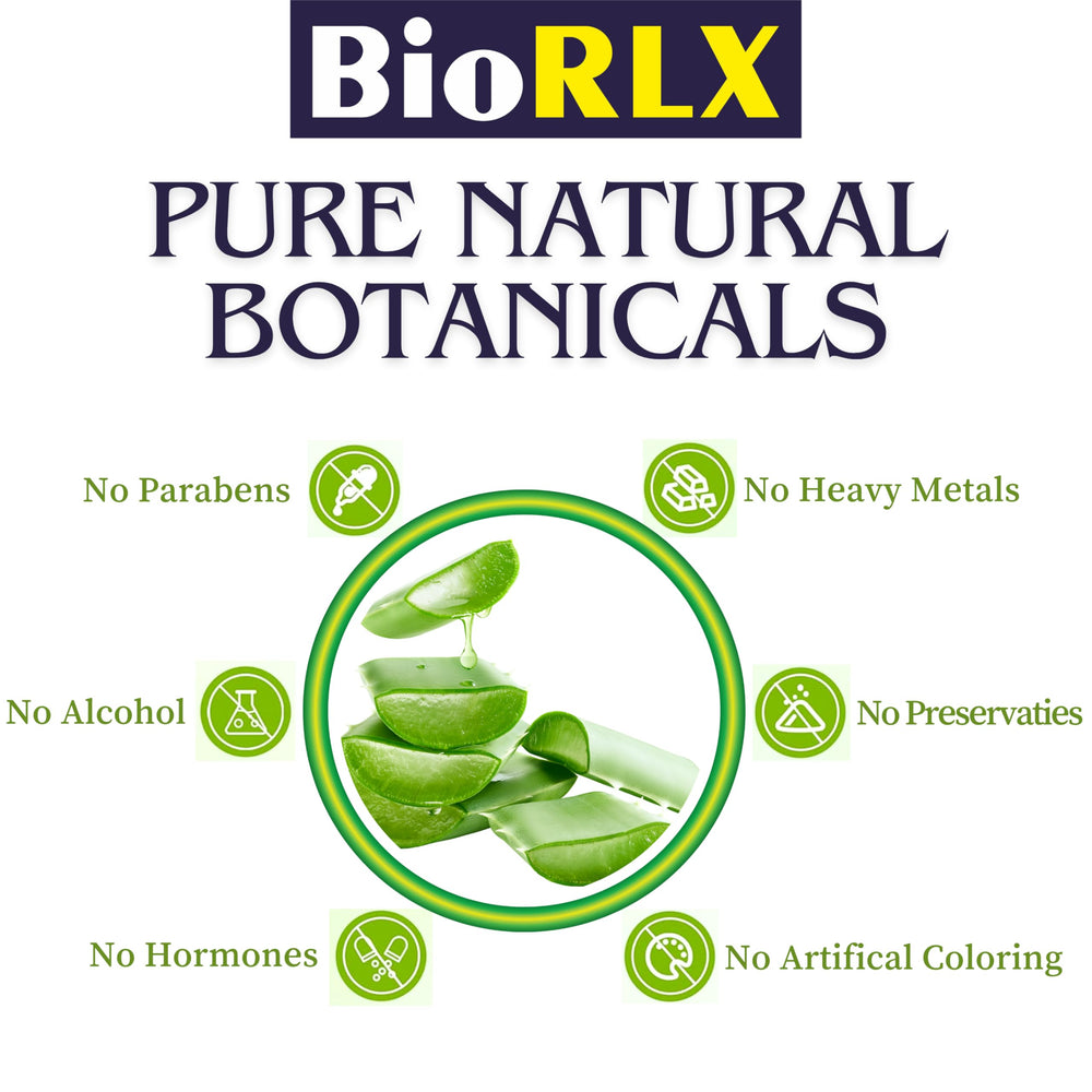 BioRLX jar on bathroom shelf as part of everyday skincare routine