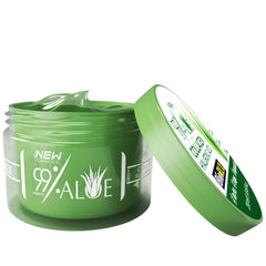 BioRLX close-up of clear aloe gel texture highlighting fast absorption