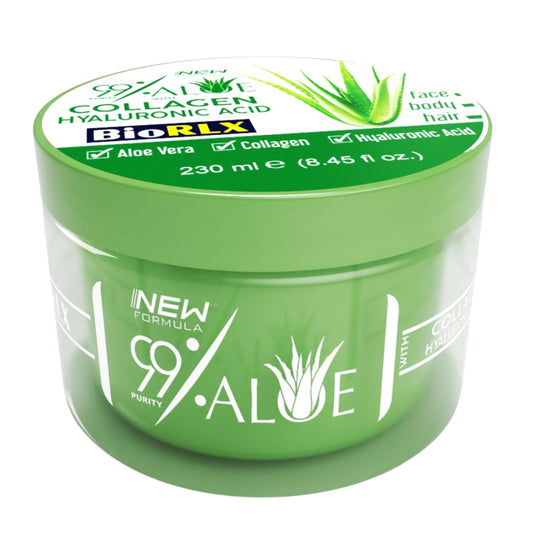 BioRLX jar front label showing product and benefits for clear identification