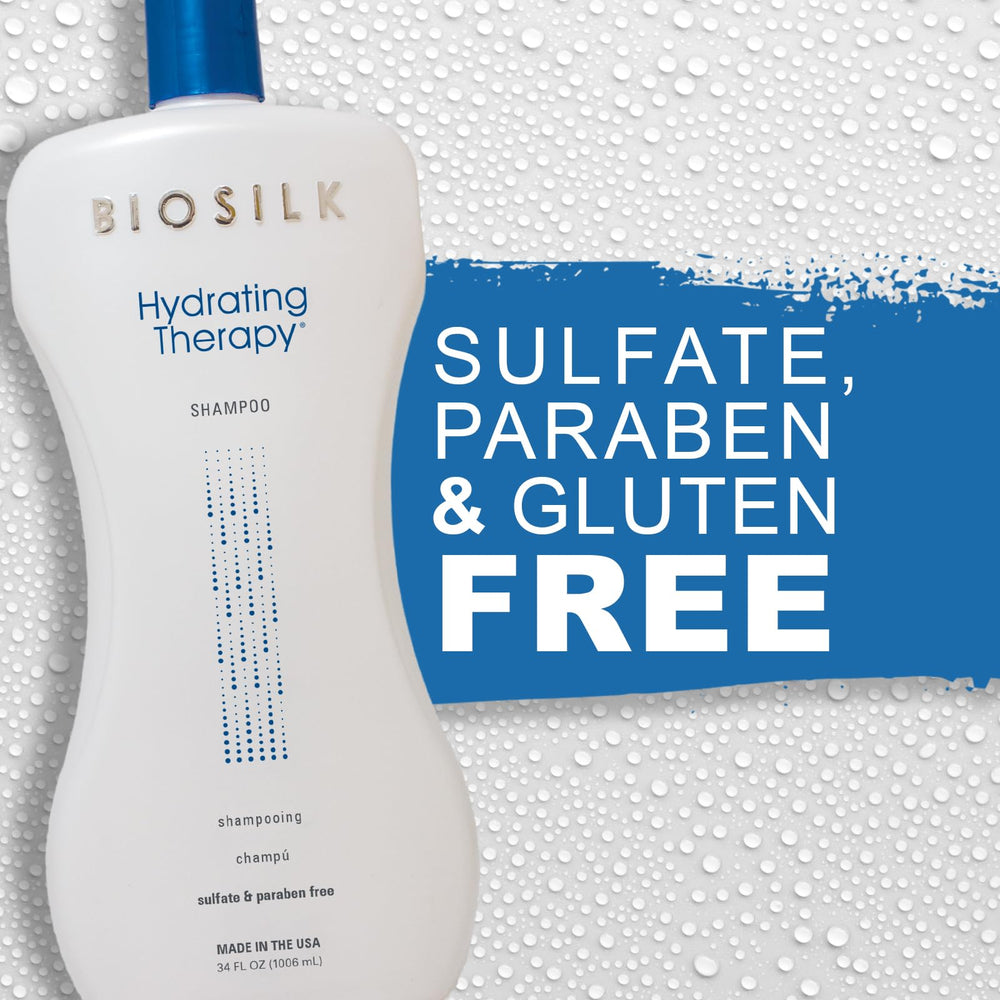 BioSilk label showing silk, quinoa, and maracuja oil ingredients