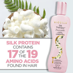 BioSilk held in hand for scale conveying the 7 oz travel-friendly size
