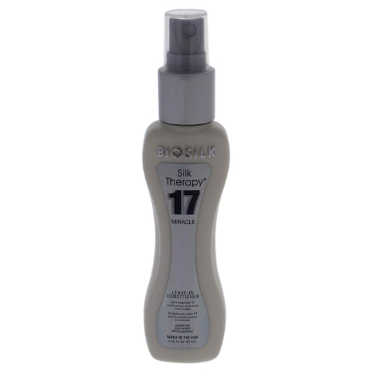BioSilk front bottle view showing label and travel-friendly size benefit