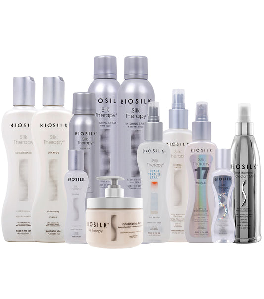 BioSilk close-up texture of conditioner cream highlighting smooth silky consistency