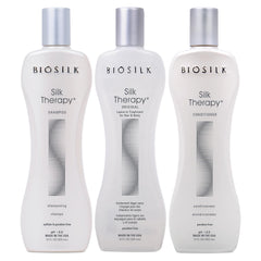 BioSilk kit front packaging showing complete trio and benefits