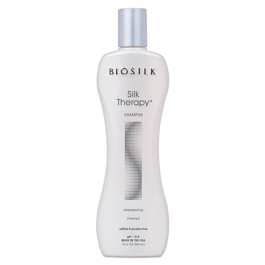 BioSilk bottle front label showing product name and benefits