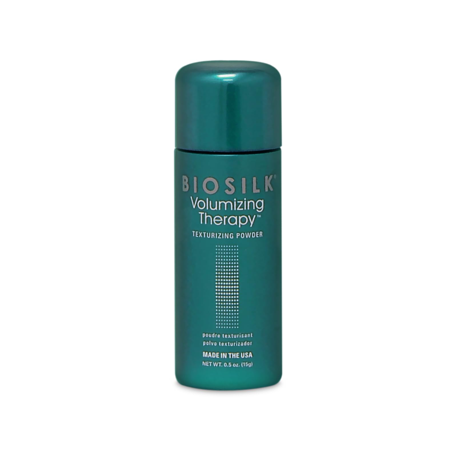 BioSilk product front packaging showing label and compact size for travel