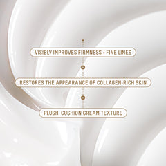 BIOSSANCE cream on hand illustrating fast absorption and plumping benefit