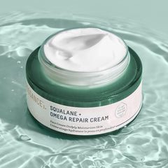 BIOSSANCE 3.38oz cream beside ruler showing true size for travel and home