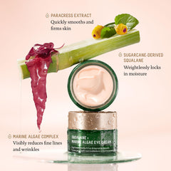 BIOSSANCE squalane droplet illustration highlighting barrier-replenishing hydration
