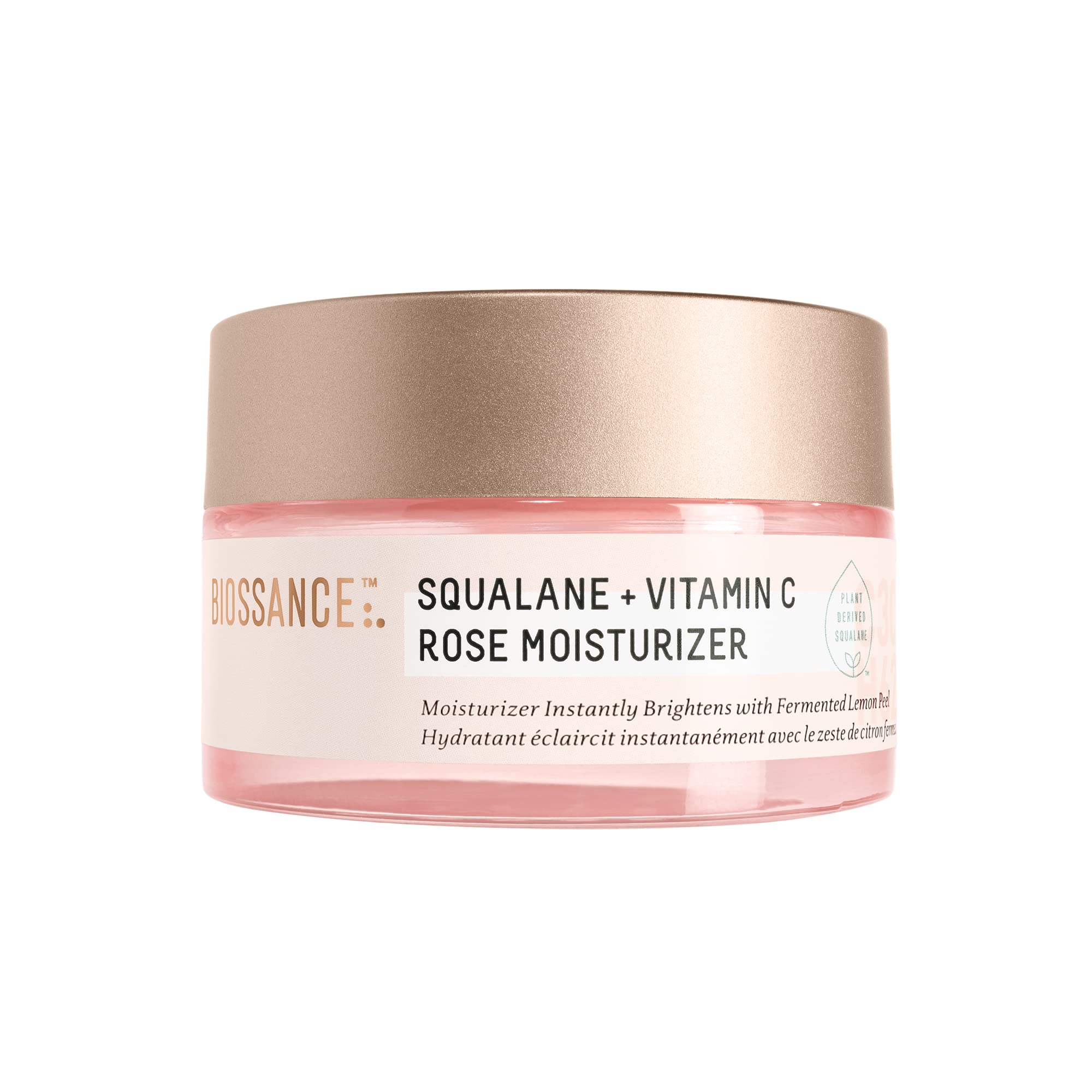 BIOSSANCE front packaging shows product and benefits for daily hydration