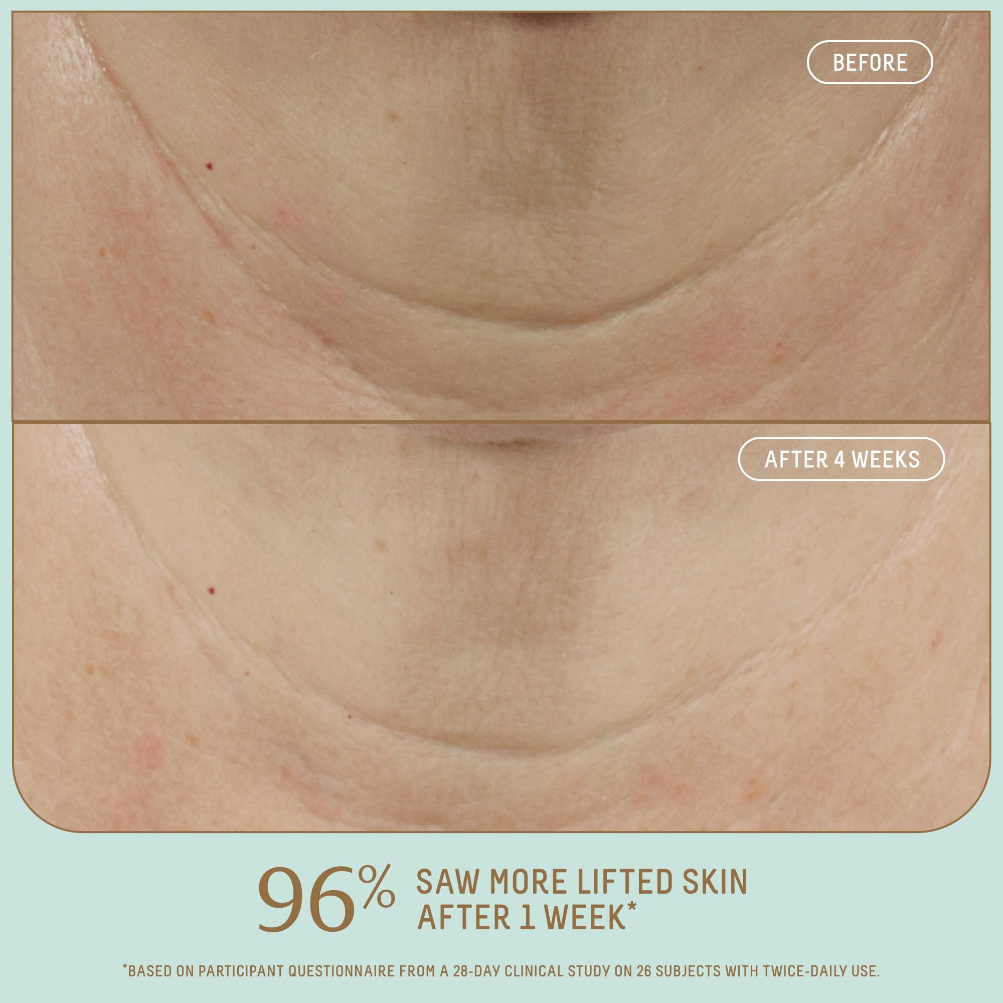 Biossance close-up of gel-serum texture highlighting fast absorption and hydration
