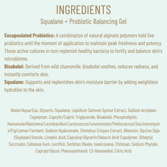 BIOSSANCE packaging label detail close-up highlighting key ingredients and claims
