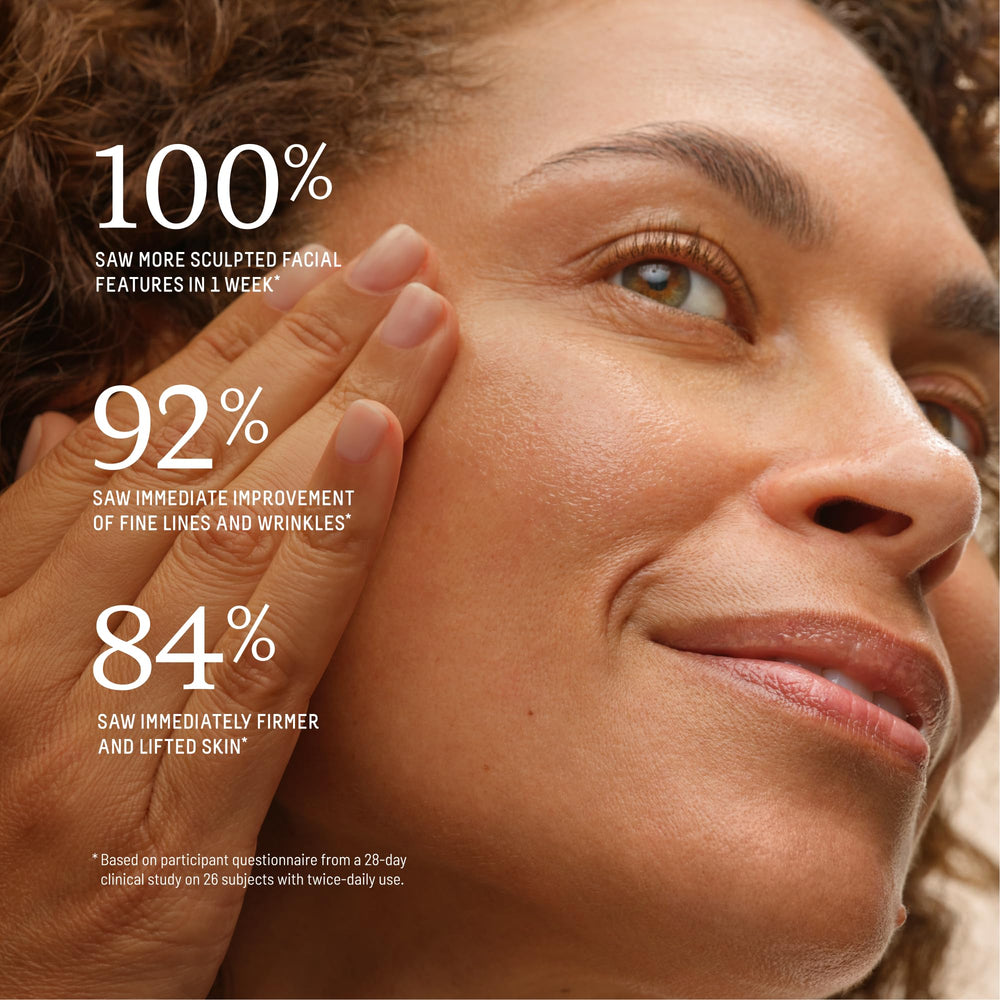 Biossance squalane droplet on skin showing replenishing moisture and smoother look