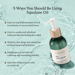 BIOSSANCE dropper dispensing oil demonstrating precise application and easy control