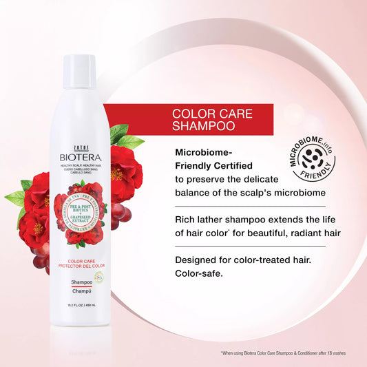 Biotera label close-up highlighting microbiome-friendly benefits