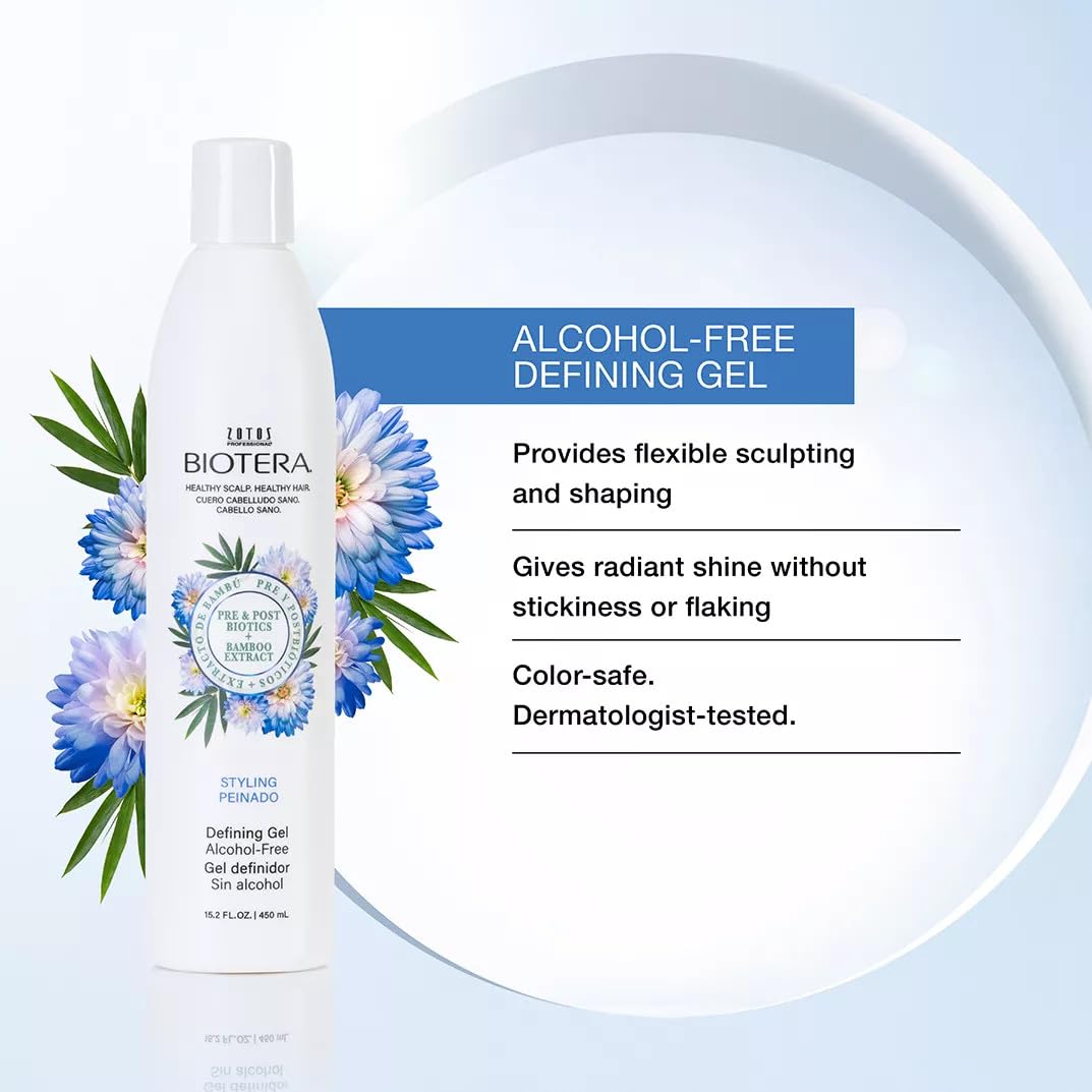 Biotera gel texture in cap demonstrating smooth, nonsticky formula