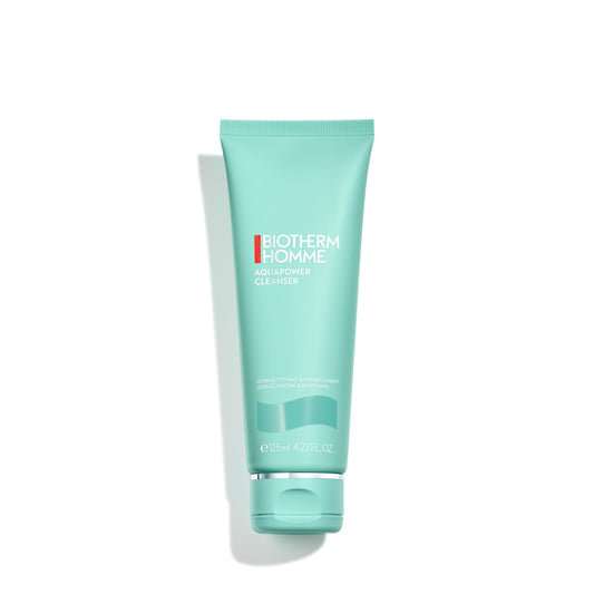 Biotherm Homme front tube showing product and brand benefits