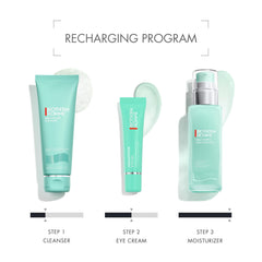 Biotherm Homme recycled packaging detail highlighting eco benefit