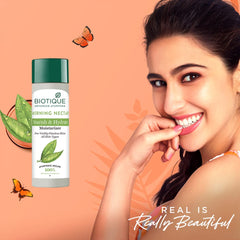 Biotique open jar cream texture close-up demonstrating lightweight absorption