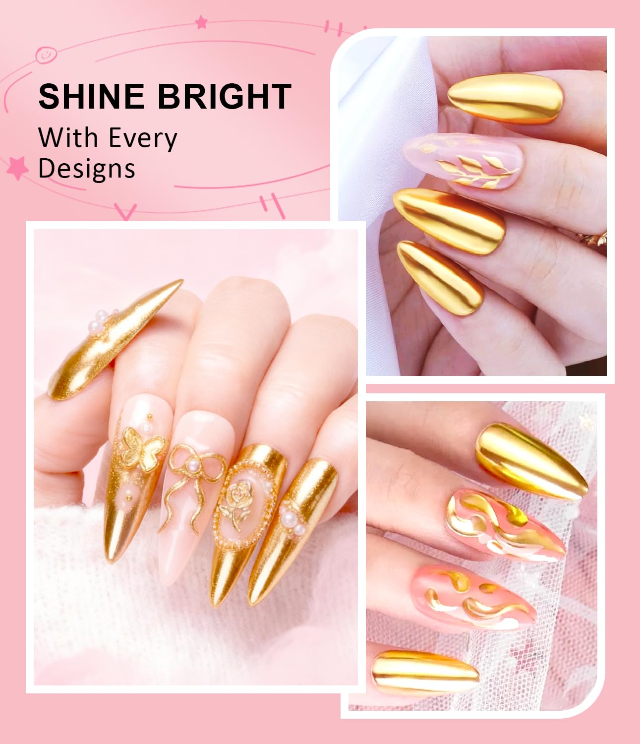 BISHENGYF clear 3D gel close-up texture for easy sculpting