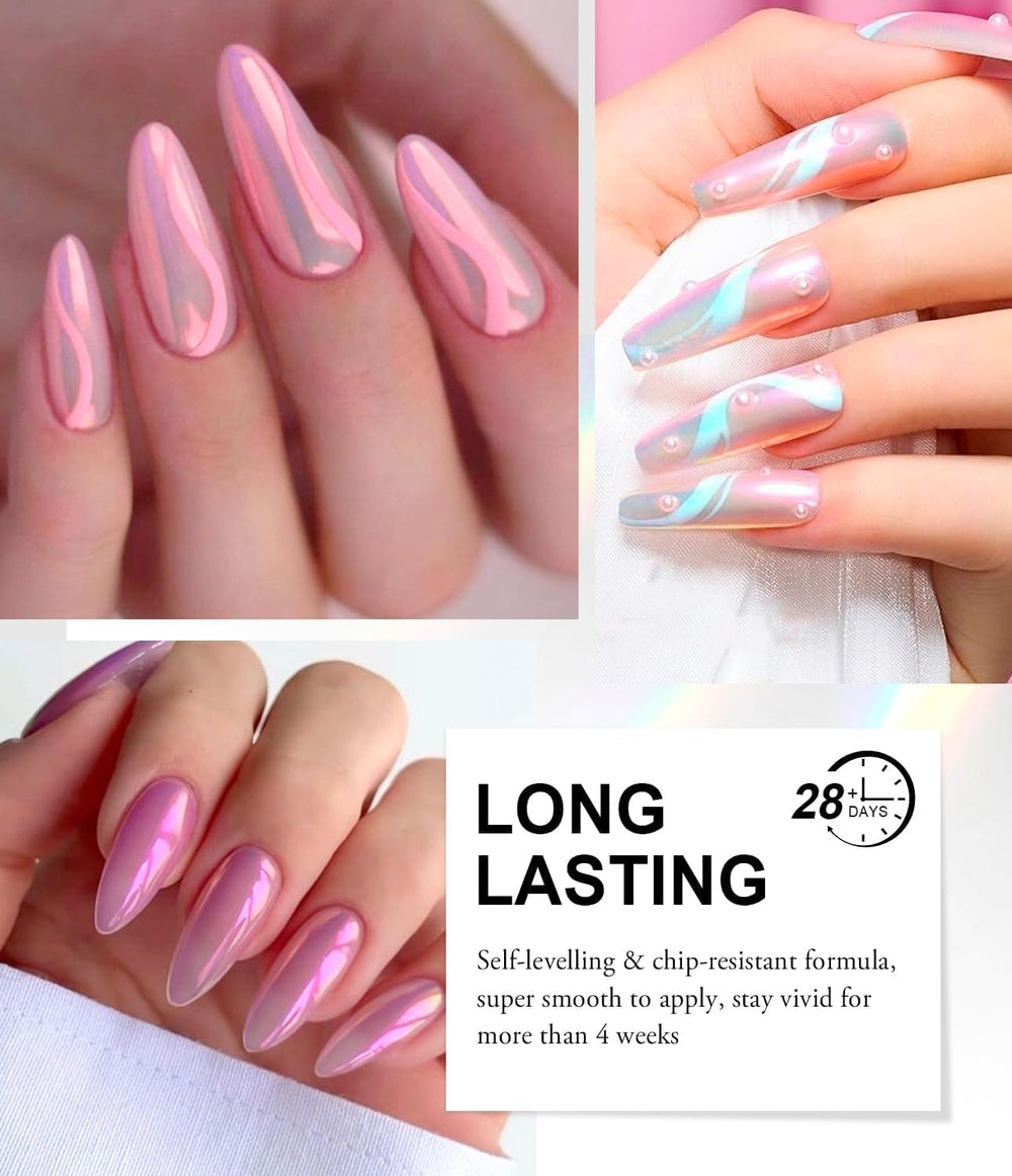 BISHENGYF swatch board with both shades, helps choose contrast effects