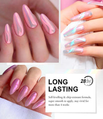 BISHENGYF swatch board with both shades, helps choose contrast effects