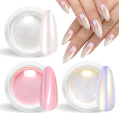 BISHENGYF kit front packaging showing three chrome powders and benefits