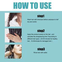 Biuhorey lifestyle sleek hair after styling for glossy finished look
