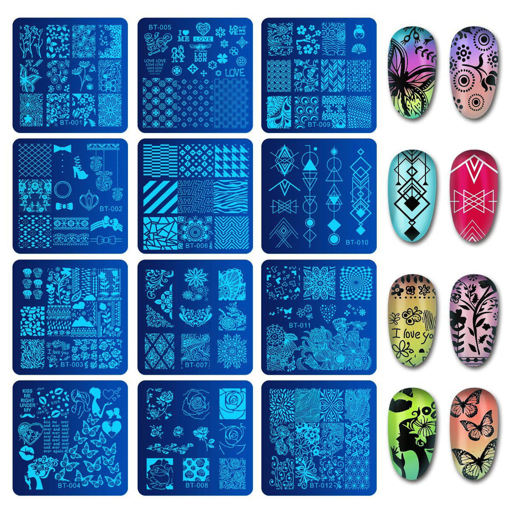Biutee silicone stamper detail demonstrating soft texture for accurate design pickup
