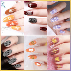 Biutee stamping in action on finger showing quick transfer and professional-looking result
