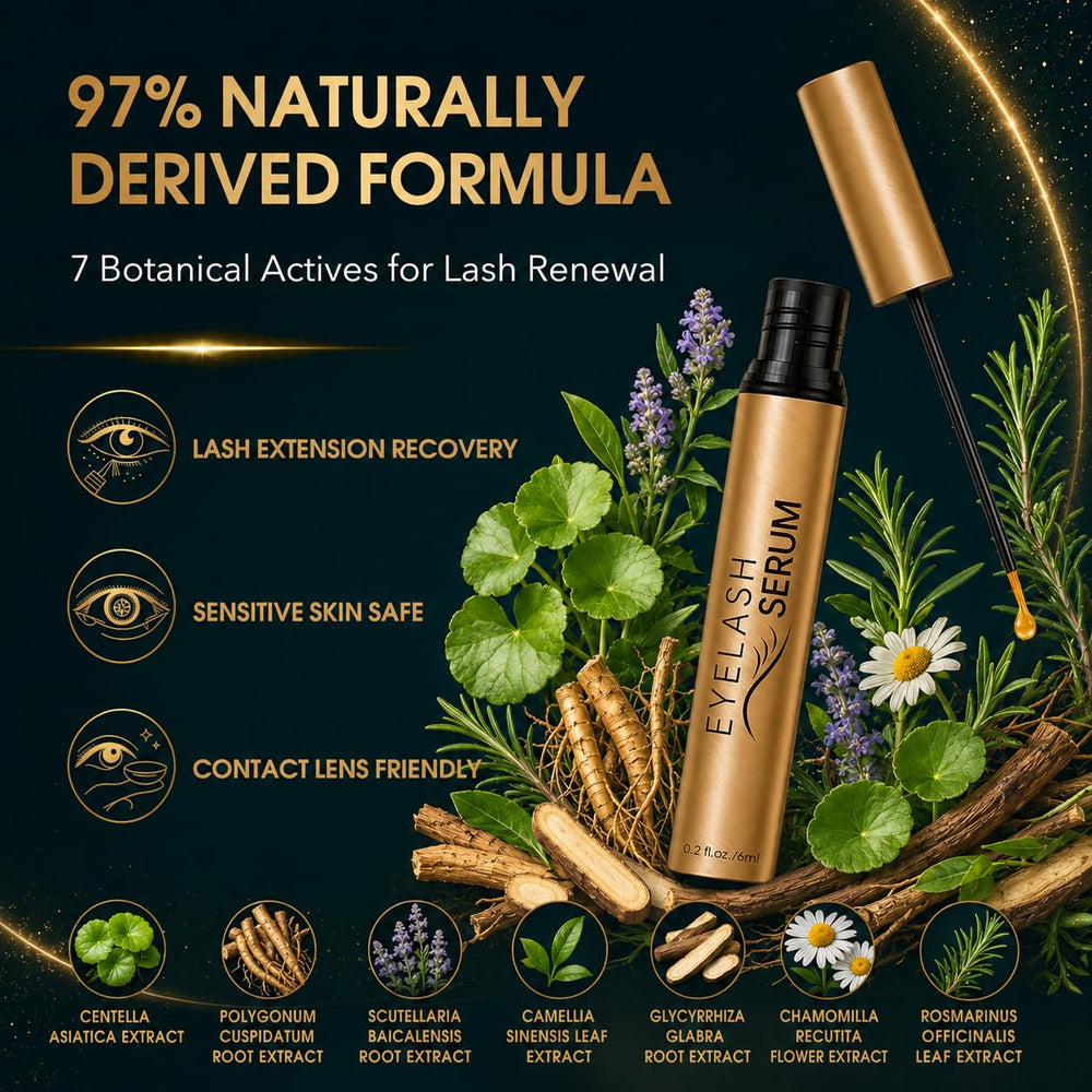 BIYSBER botanical extracts display highlighting natural ingredients and nourishment
