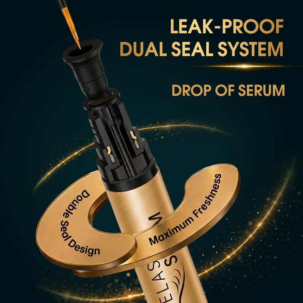 BIYSBER serum applied to upper lash line demonstrating easy daily use