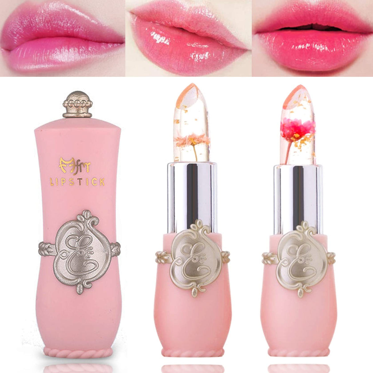 BKPPLZP front packaging showing the two crystal jelly lipsticks and colors