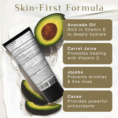 BLACK GIRL SUNSCREEN applied on face under makeup for clear finish and even tone