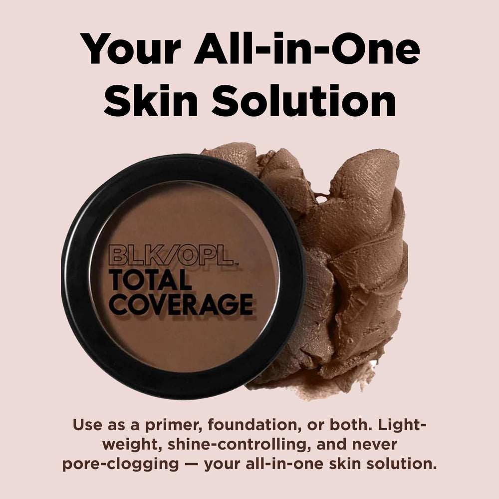 Black Opal swatches on hand illustrating shade Heavenly Honey and customizable coverage