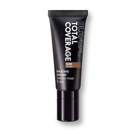 Black Opal concealer front packaging showing shade Hazelnut and durable matte coverage