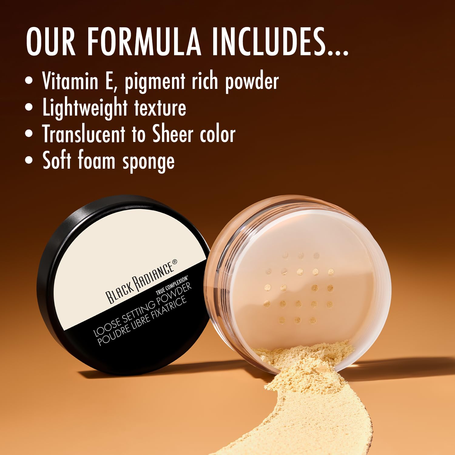 Before and after complexion comparison using Black Radiance Banana for even tone