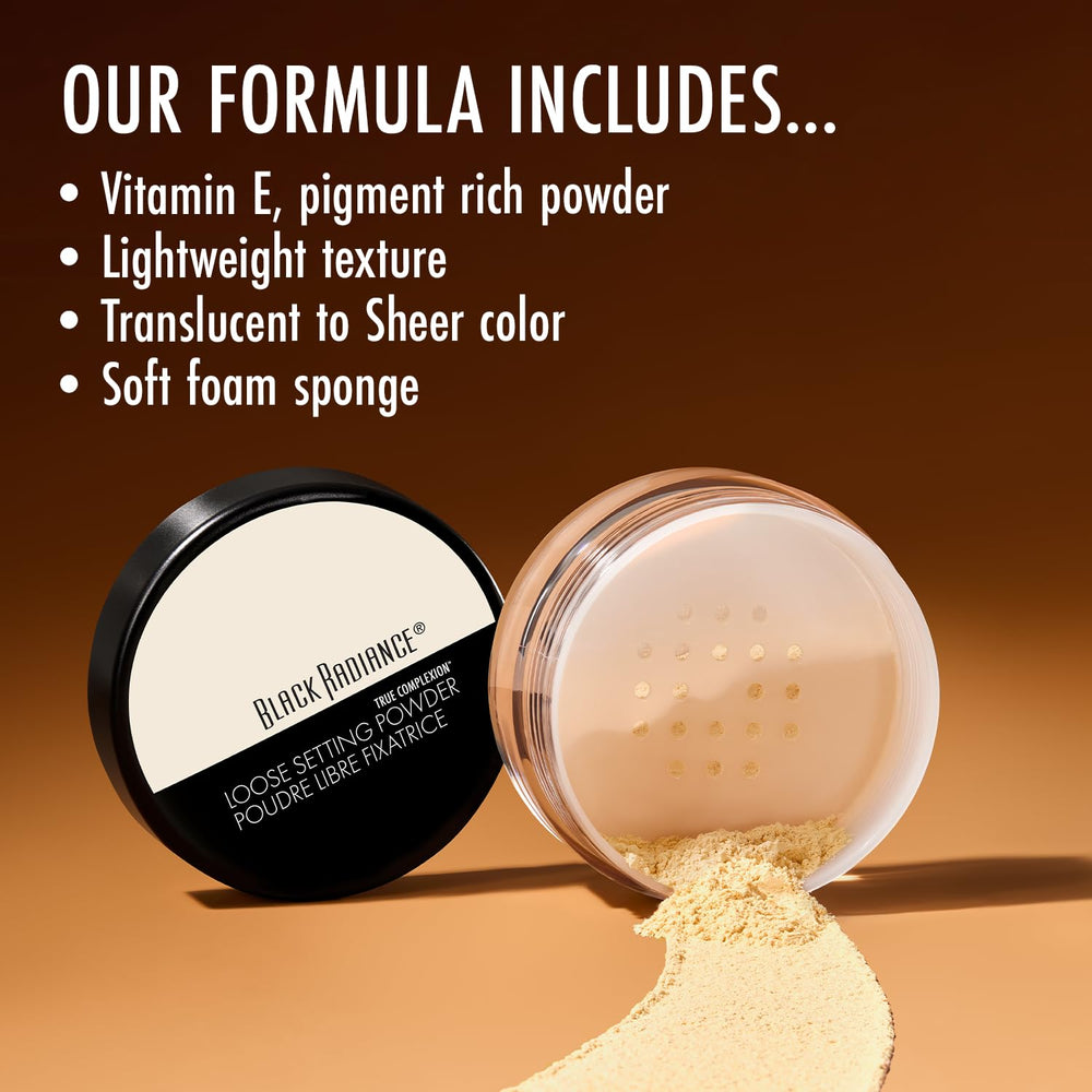 Before and after complexion comparison using Black Radiance Banana for even tone