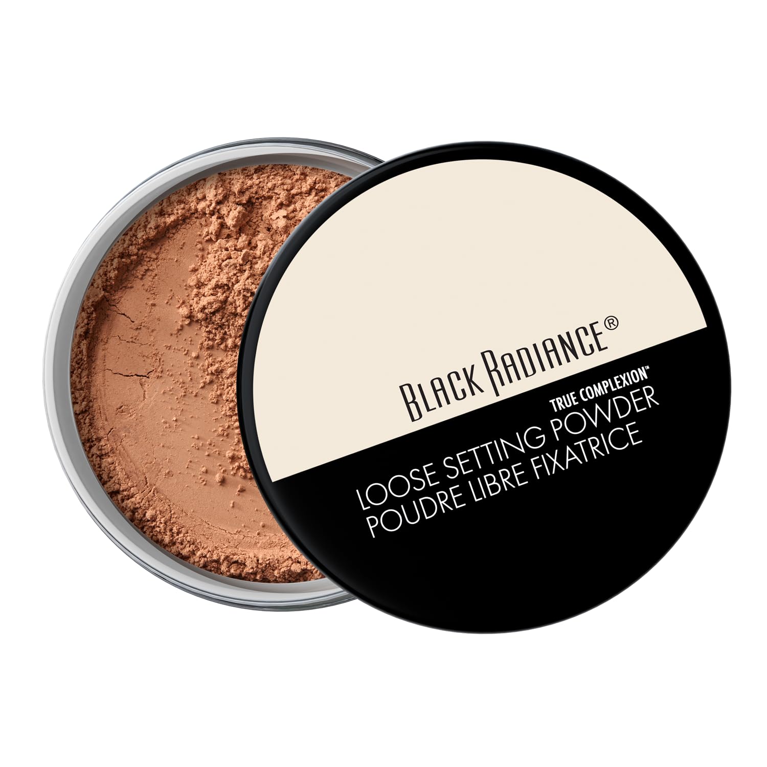 Black Radiance Honeymoon front jar showing compact packaging and travel-ready size