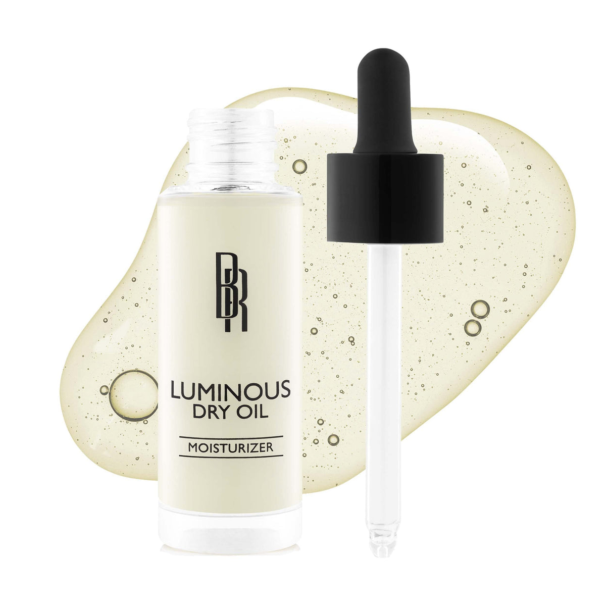 Black Radiance front bottle showing sleek label and glow benefit