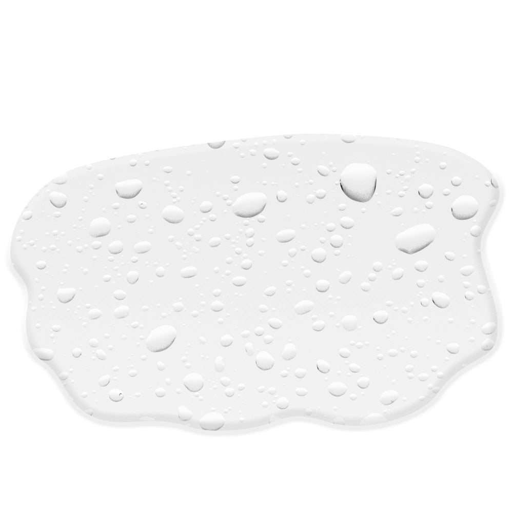 Black Radiance applying oil to cheek for smooth, dewy finish benefit