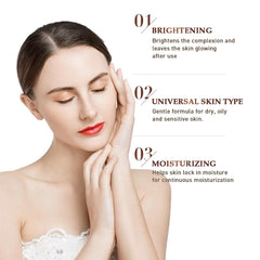Black Rice Exfoliant label ingredients closeup showcasing rice enzymes benefit