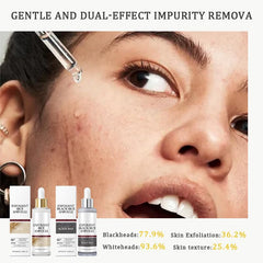 Black Rice Exfoliant serum texture close-up highlighting smooth, fast absorption