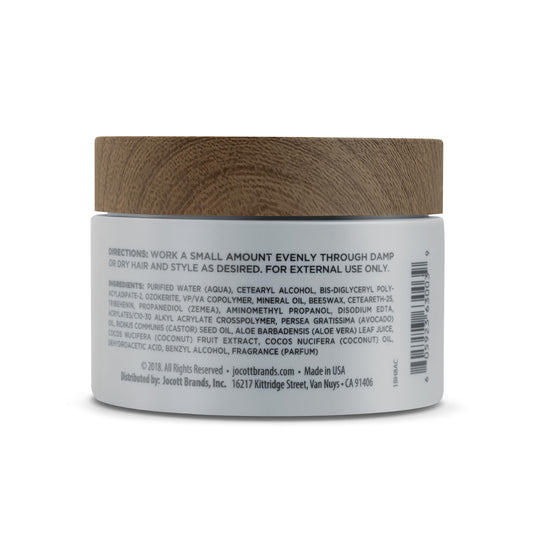Close-up of Blackstone paste texture highlighting fiber mix for added volume